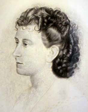 Das Porträt zeigt die Gräfin Augusta in jungen Jahren – nach ihr wurde der repräsentativste Raum im Schloss benannt.