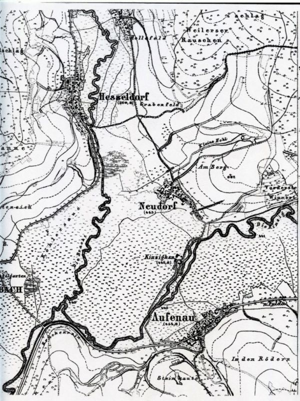 Topografische Karte 1853