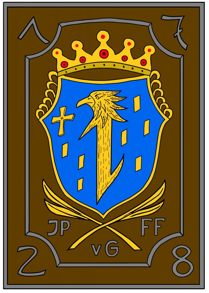 Nachbildung Wappen 1728